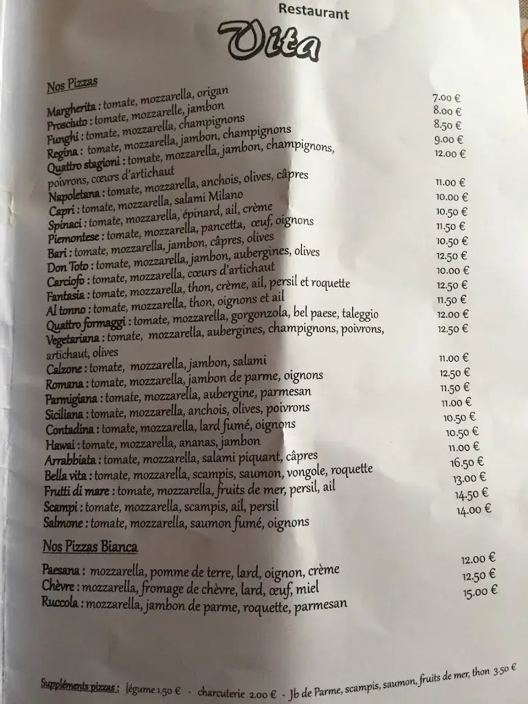 Menu_Bella Vita_Péruwelz_image_3