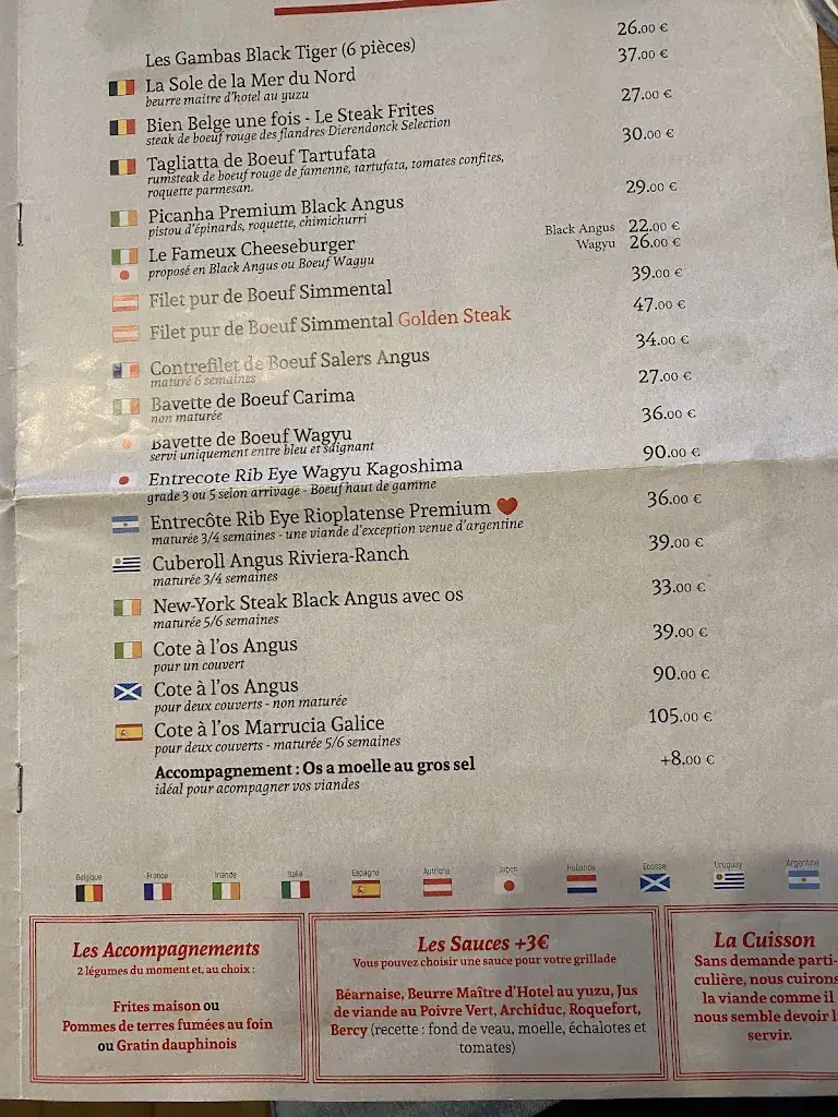 Menü_Coeur de Boeuf_Profondeville_Bild_3