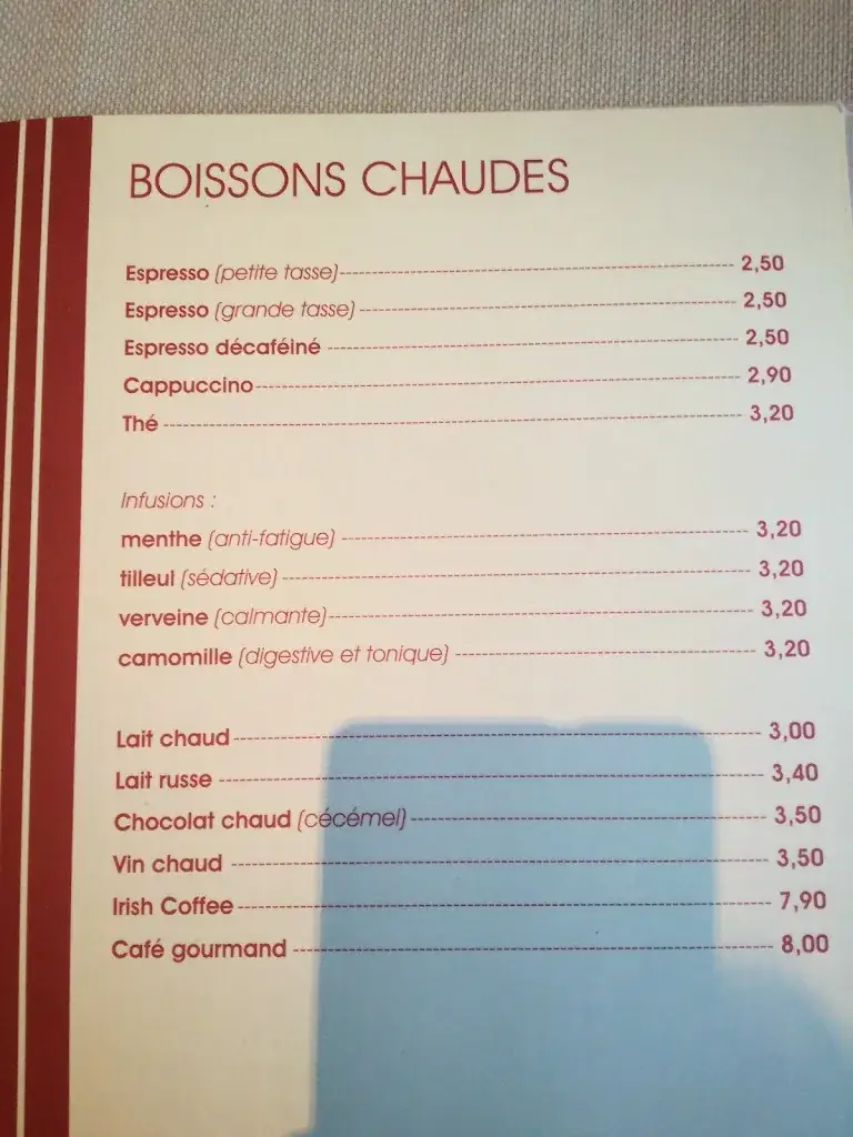 Menu_Restaurant La Ville de Wavre_Perwez_image_3