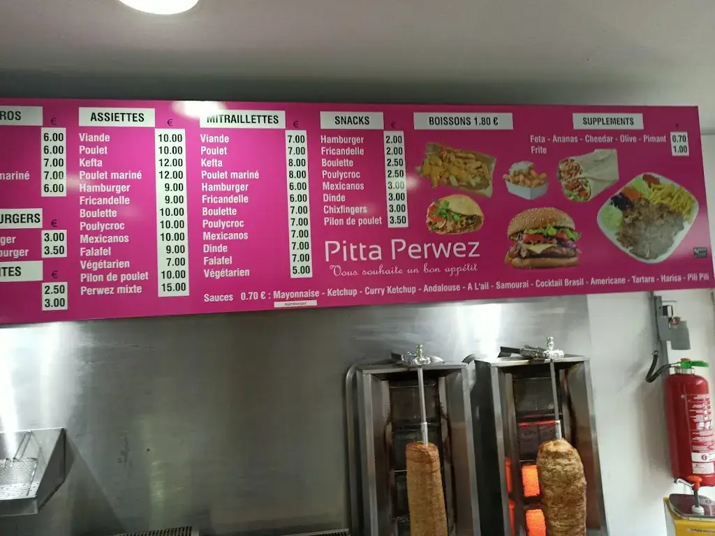 Pitta Perwez Restaurant in Perwez