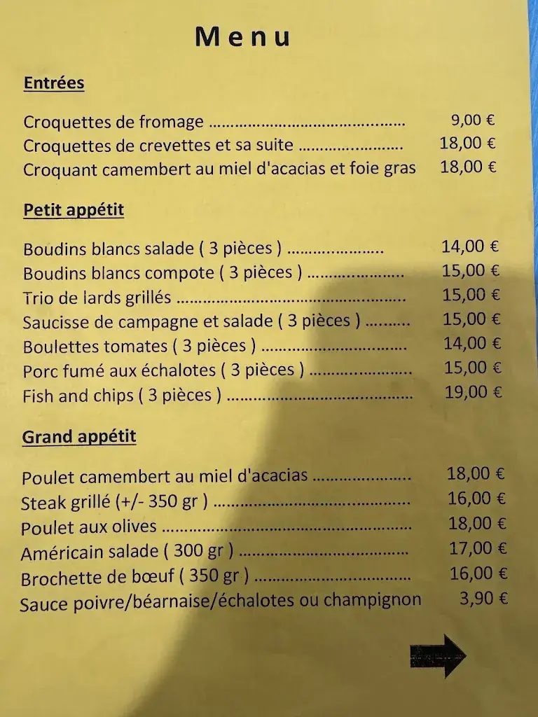 Menü_La Vie Est Belle - Mons_Mons_Bild_1