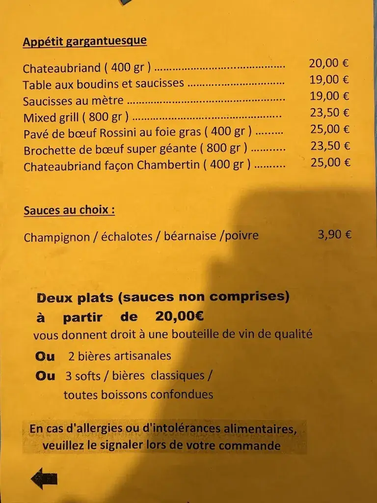 Menü_La Vie Est Belle - Mons_Mons_Bild_2