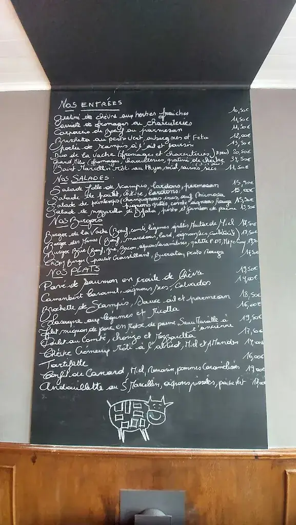 Menu_La Vache à Carreaux_Mons_image_1