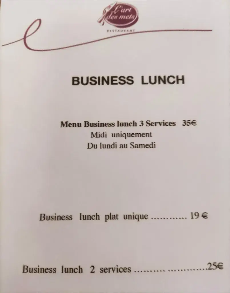 Menu_L'Art des Mets_Mons_image_3