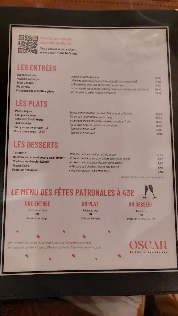 Menu_Restaurant Oscar_Mons_image_3