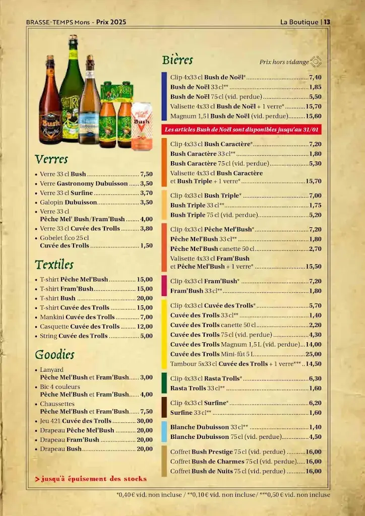 Menu_Brasse-Temps - Restaurant Brasserie Mons_Mons_imagen_2