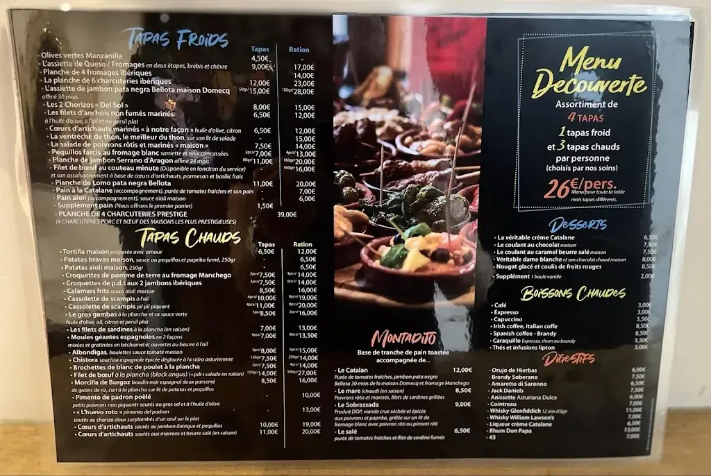 Menu_Mon Bar à Tapas_Mons_image_1