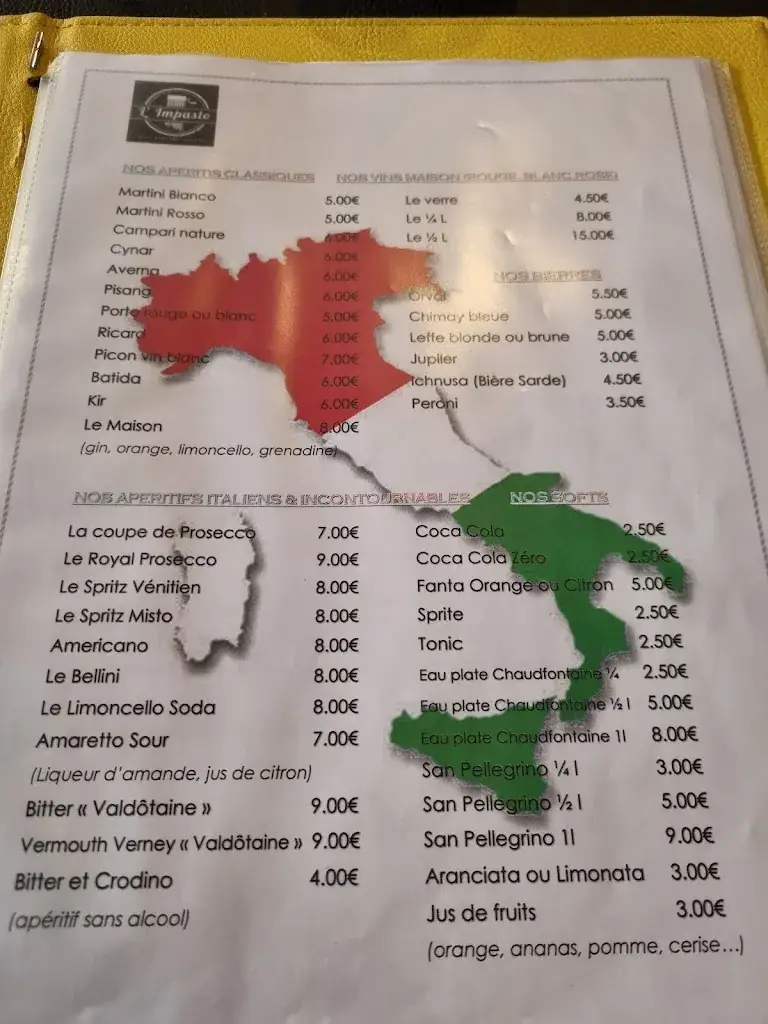 Menü_L’Impasto - Mons_Mons_Bild_2