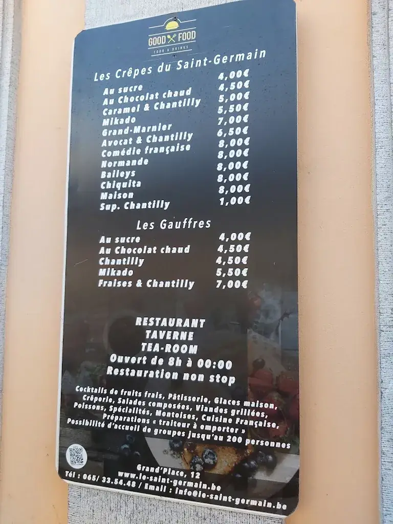 Menü_Le Saint-Germain_Mons_Bild_1