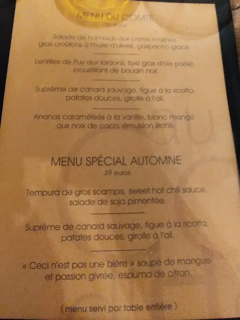 Menu_Au Comte d'Harscamp_Rendeux_image_3