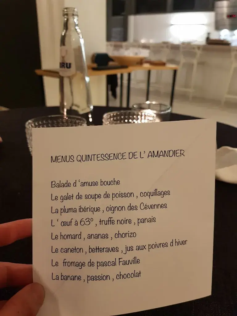 Menu_L'Amandier_Rixensart_imagen_2