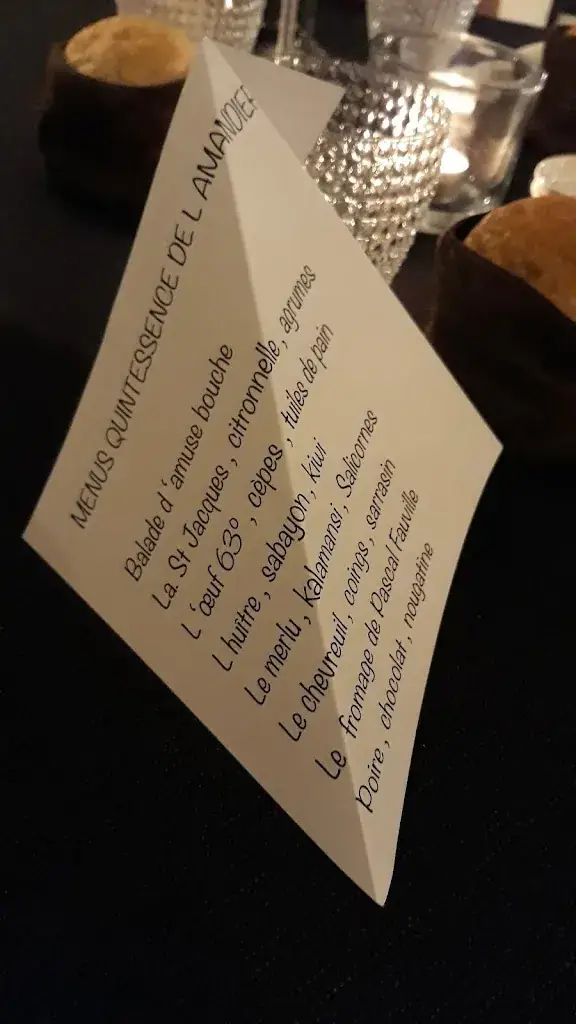 Menu_L'Amandier_Rixensart_imagen_3