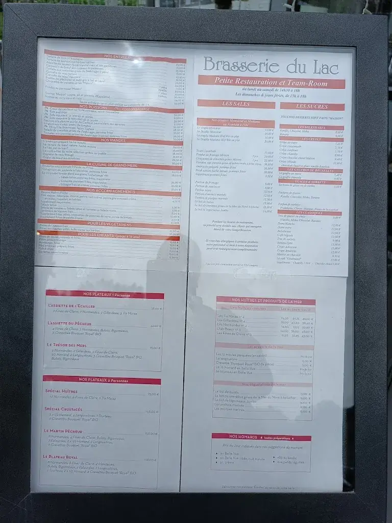 Menü_Brasserie Du Lac_Rixensart_Bild_4