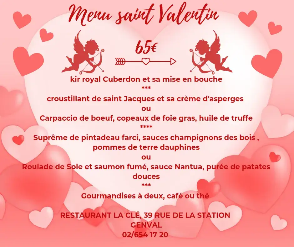 Menu_Restaurant La Clé Gourmande_Rixensart_image_1