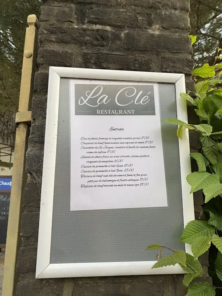 Menu_Restaurant La Clé Gourmande_Rixensart_image_3