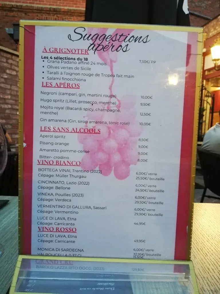 Menü_Le XVIII Siècle_Rœulx_Bild_2