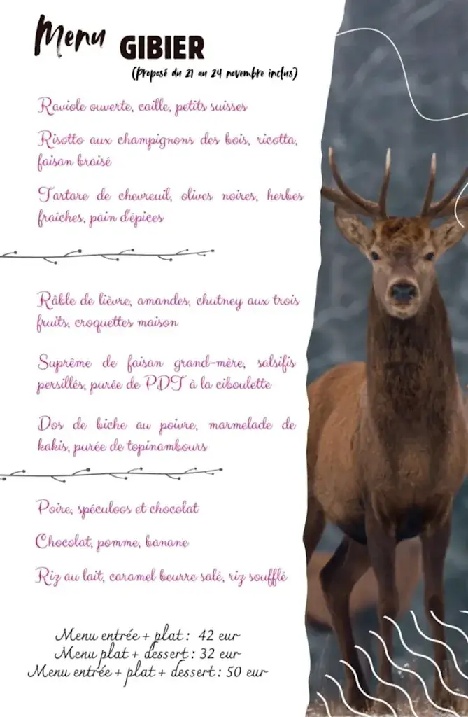 Menu_La Grim'Rhodienne restaurant / bar_Rœulx_image_4