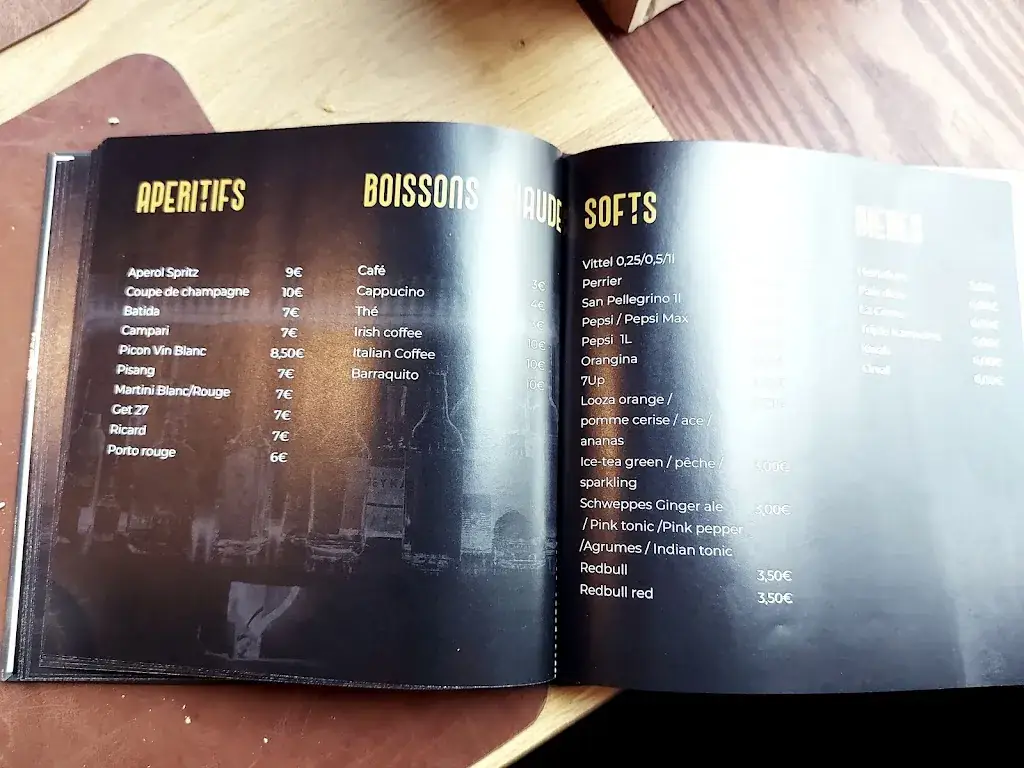 Menü_LA CIGOGNE TAVERNE - RESTAURANT_Quévy_Bild_1