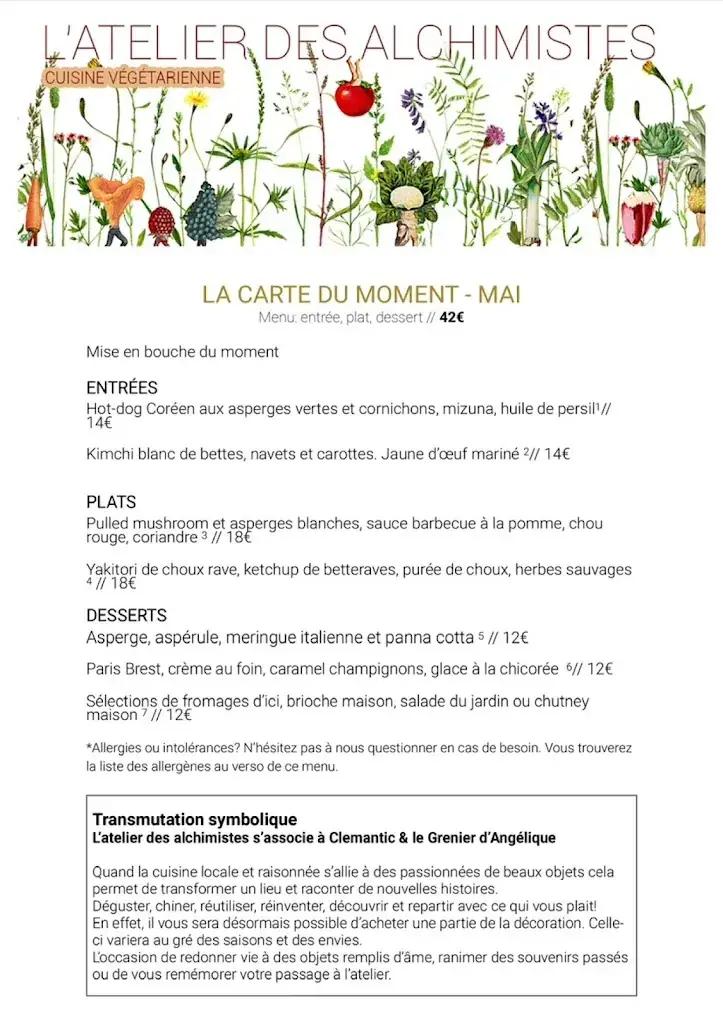 Menu_L'atelier des alchimistes_Quévy_image_2