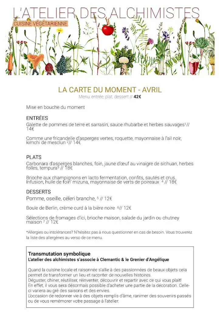 Menu_L'atelier des alchimistes_Quévy_image_4