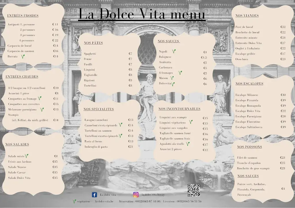 Menu_La Dolce Vita_Quévy_image_1