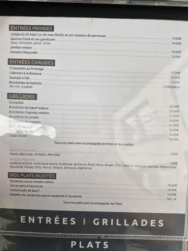 Menu_Le Prestige du Clothaire_Quévy_image_4