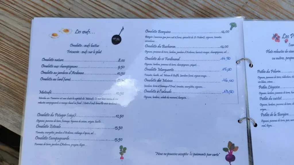 Menu_Al Pèle_Saint-Hubert_image_2