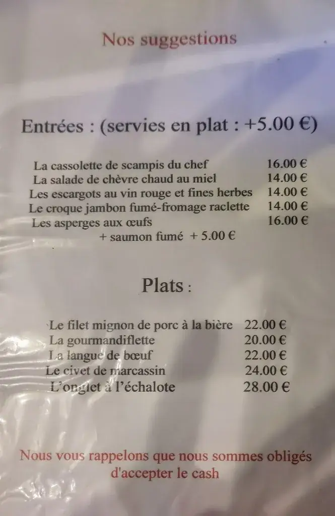 Menu_Le Coin Gourmand_Saint-Hubert_image_4