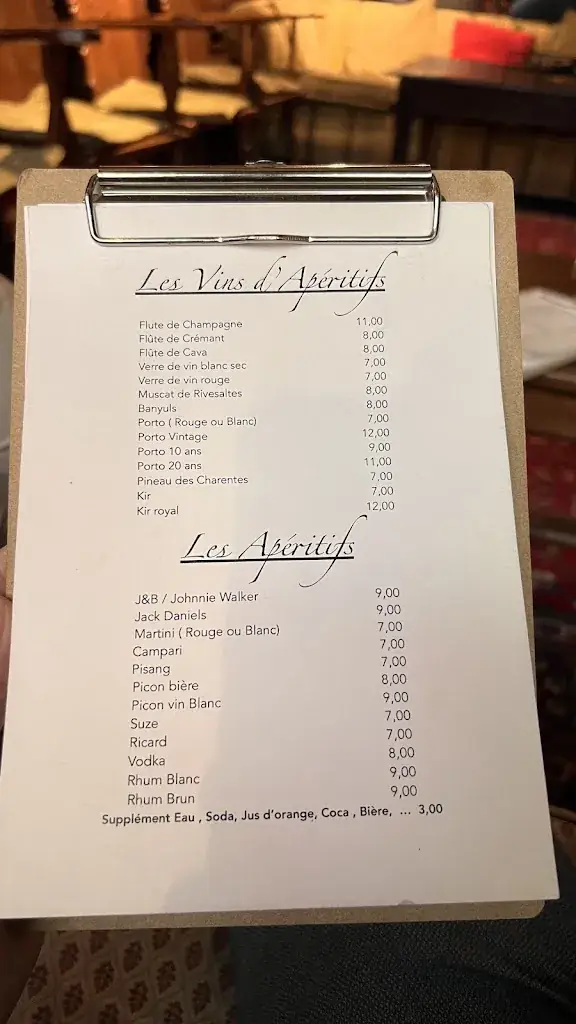 Menu_L'Eau Antique - La Fontaine Du Sabotier_Saint-Hubert_image_1