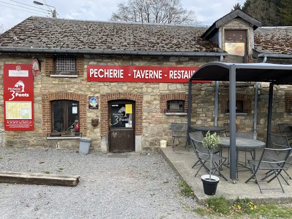 Pêcherie du Moulin des Trois Ponts restaurant à Sainte-Ode