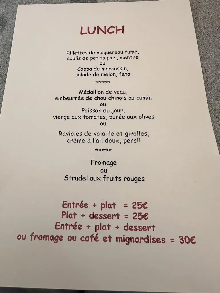 Menü_Il Était Une Fois Toi et Moi_Seneffe_Bild_1