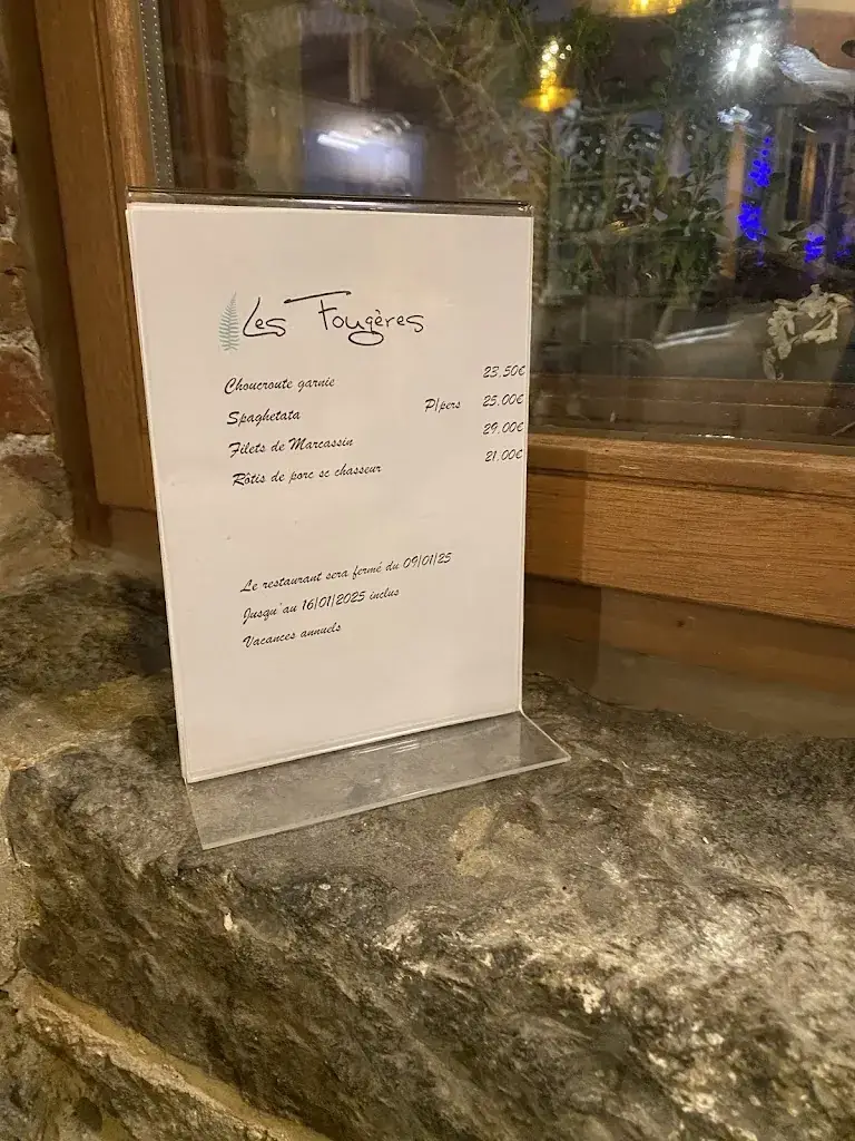 Menu_Les Fougères_Seneffe_image_1