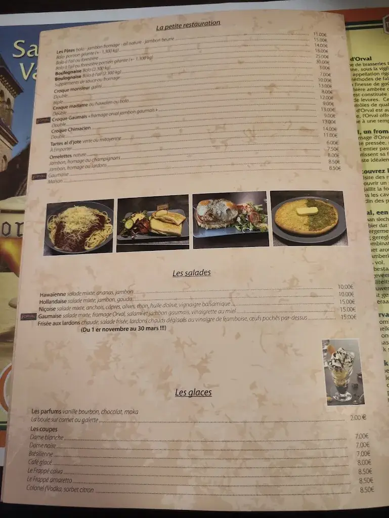 Menu_Le Relais de la Samme_Seneffe_image_3