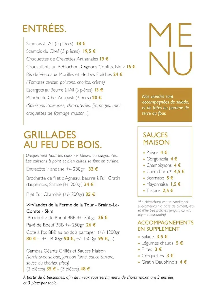 Menü_Le Joncquois_Soignies_Bild_1