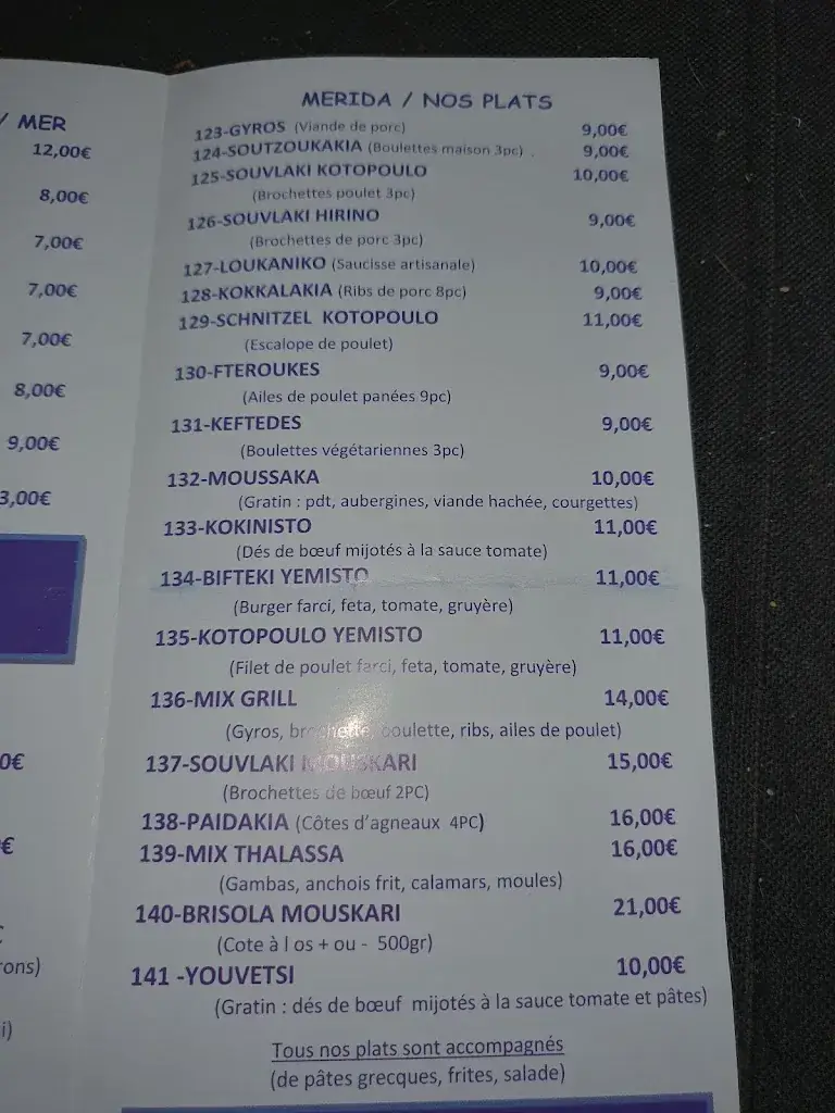 Menu_Achilles Le Grec_Seraing_image_2