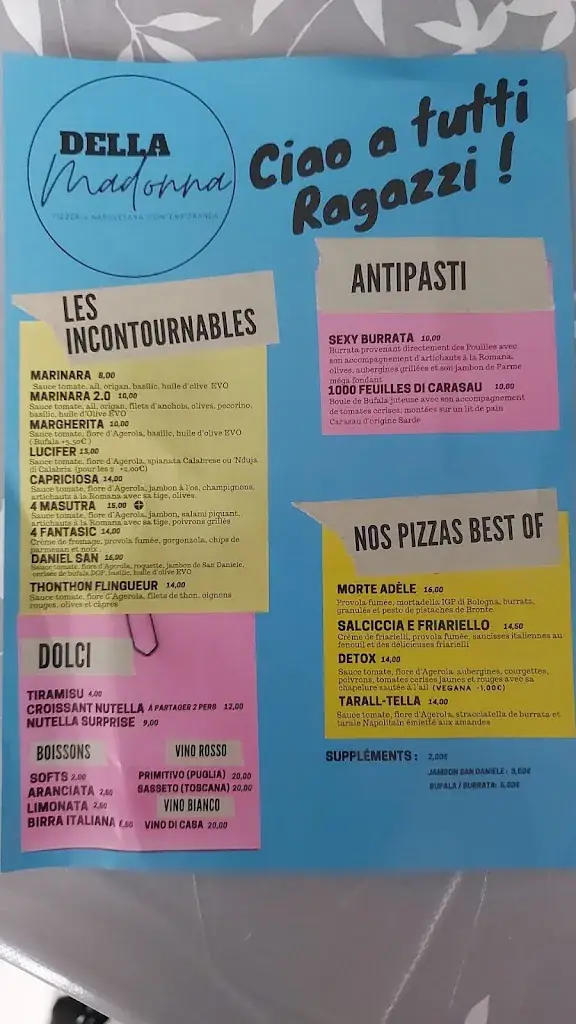 Menu_Della Madonna_Seraing_image_4