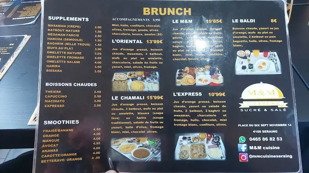 Menu_M&M Cuisine - Seraing_Seraing_imagen_1