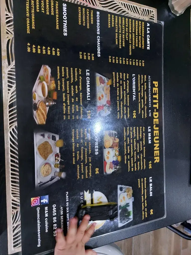 Menu_M&M Cuisine - Seraing_Seraing_imagen_2