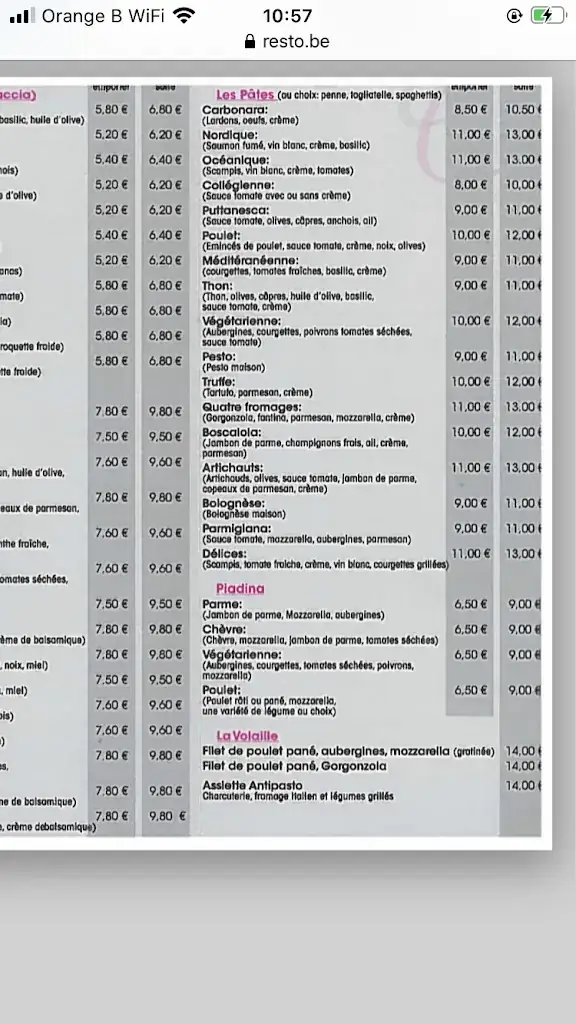 Menü_L'Entre Temps_Seraing_Bild_2