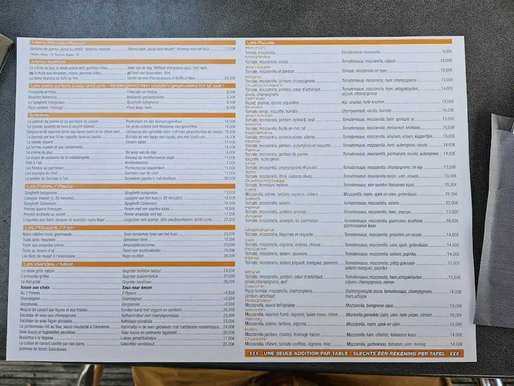 Menü_Piccolo piazza_Stavelot_Bild_1