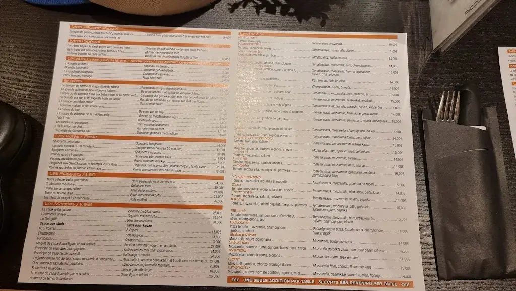 Menü_Piccolo piazza_Stavelot_Bild_2