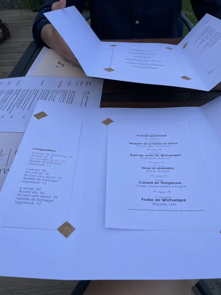 Menu_La Ferme aux Plumes - Schwaz_Theux_image_3