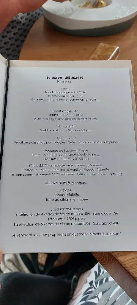 Menü_Le Coq aux Champs_Tinlot_Bild_3