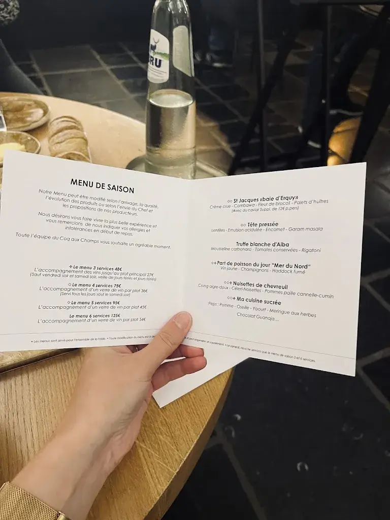 Menü_Le Coq aux Champs_Tinlot_Bild_4