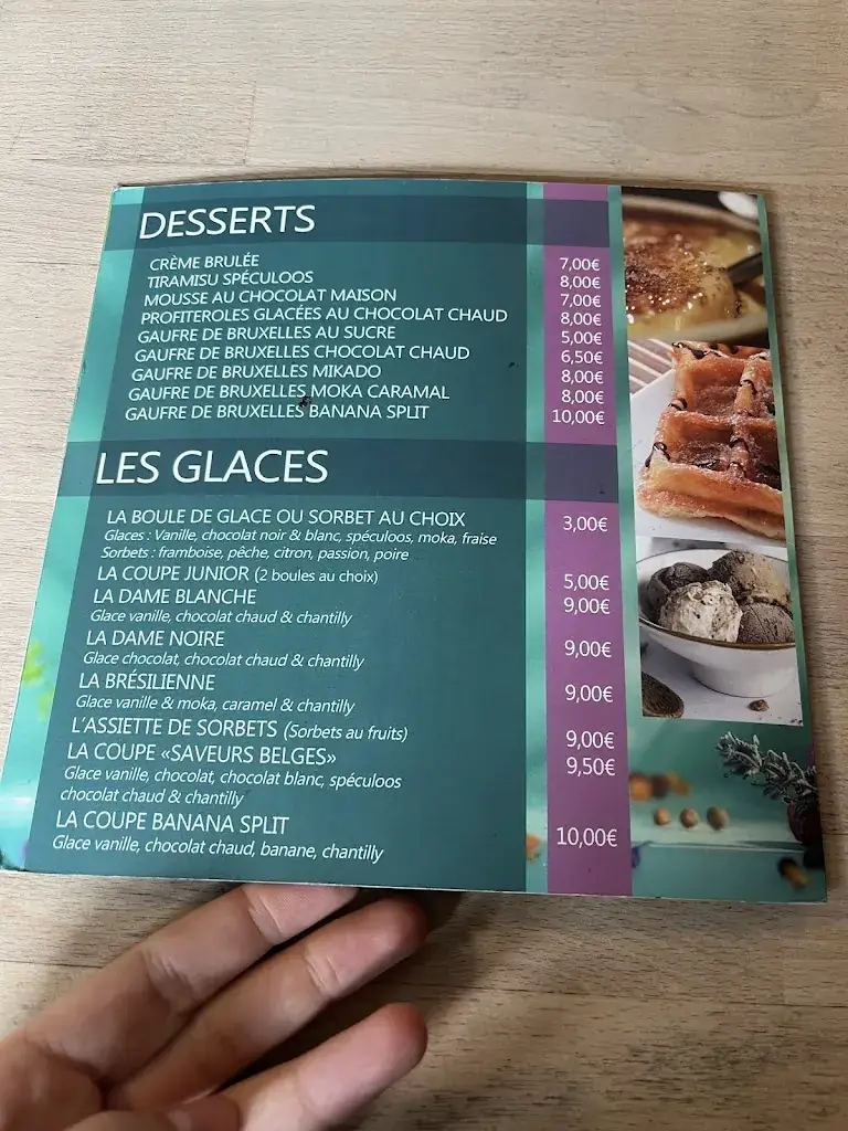 Menü_Chez Coluche_Vaux-sur-Sûre_Bild_1