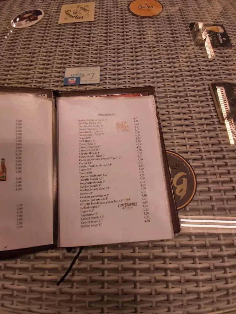 Menu_Taverne Restaurant 