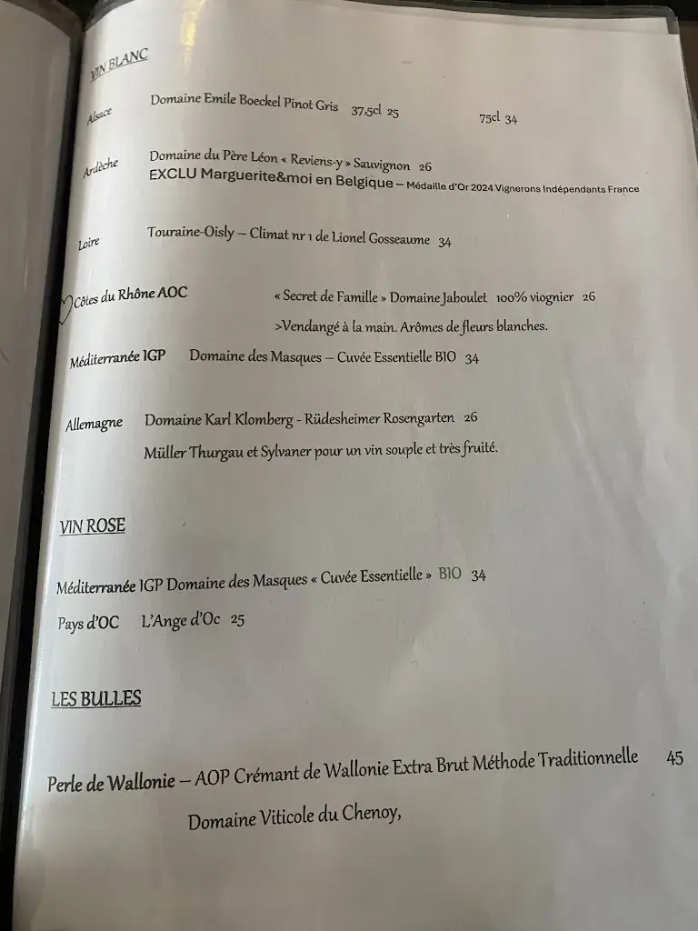 Menü_Marguerite Et Moi_Tubize_Bild_3