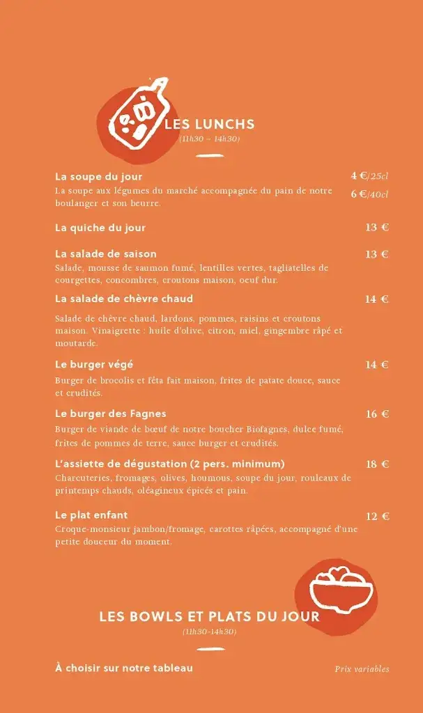 Menu_Croc en Fagnes (Restaurant du Biofagnes)_Sprimont_image_1