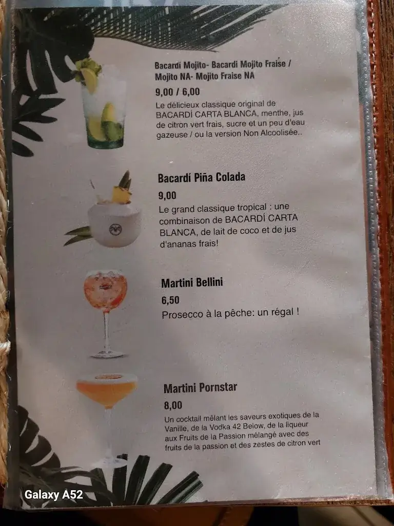 Menu_La Brasserie du Ciné_Verviers_image_1