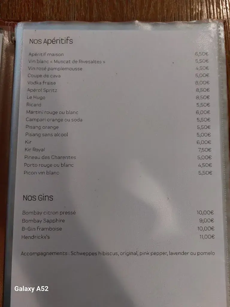 Menu_La Brasserie du Ciné_Verviers_image_4